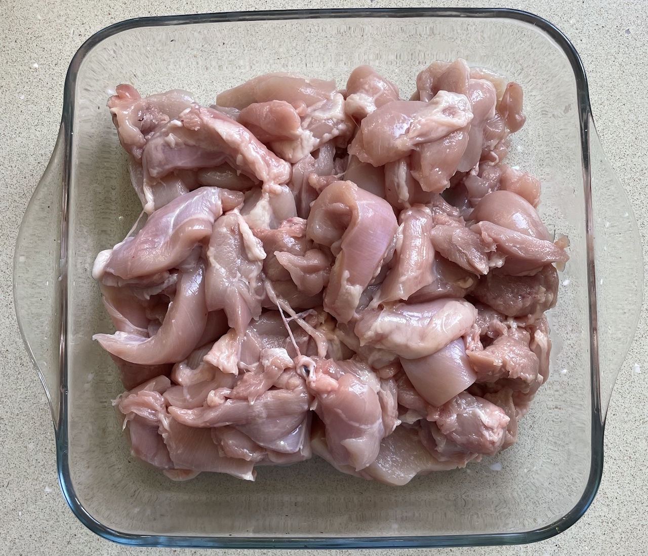 Chicken Korma, chicken chunks