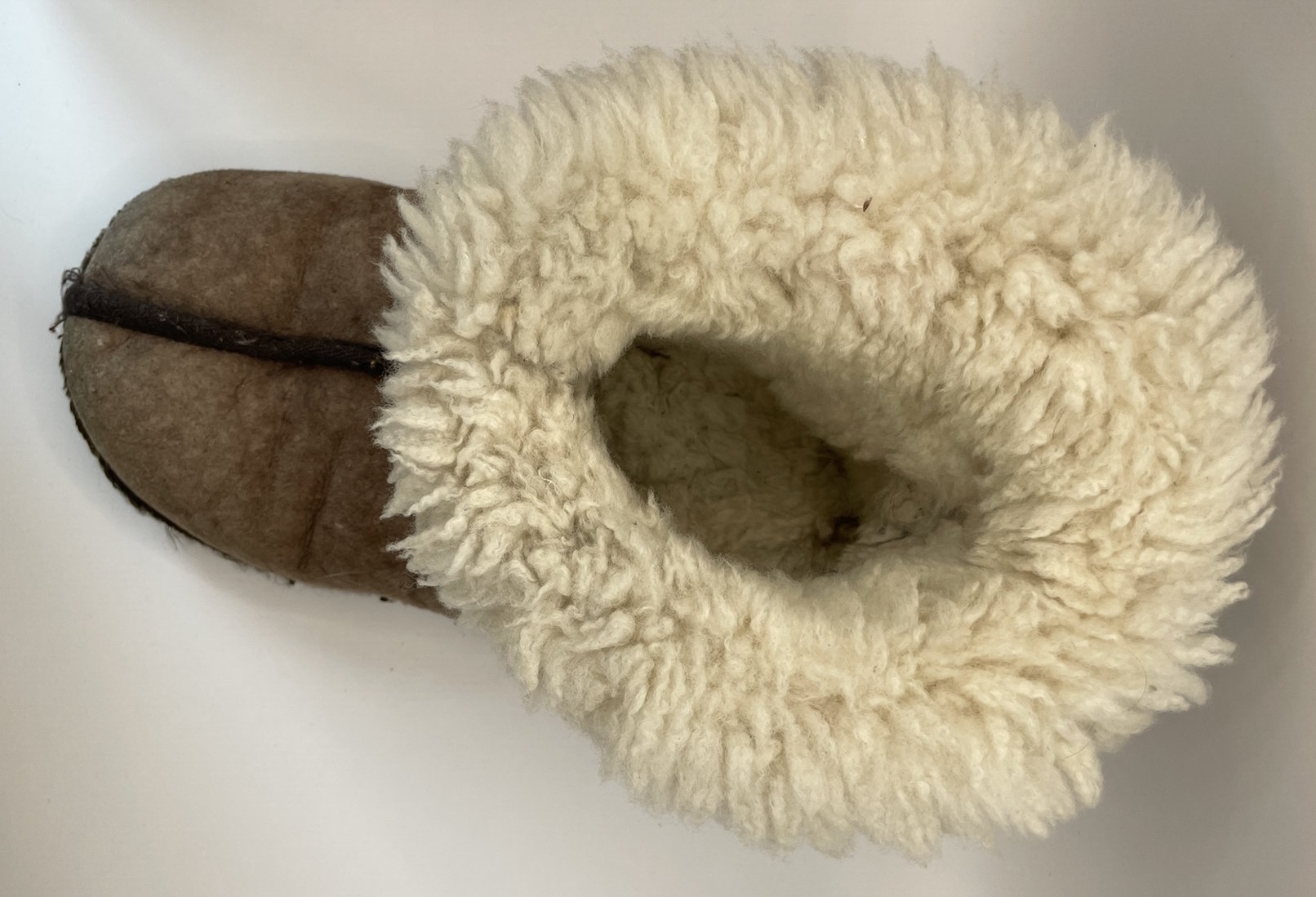 Oskava,sheep skin slippers