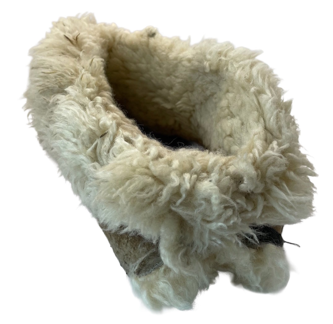 Oskava,sheep skin slippers